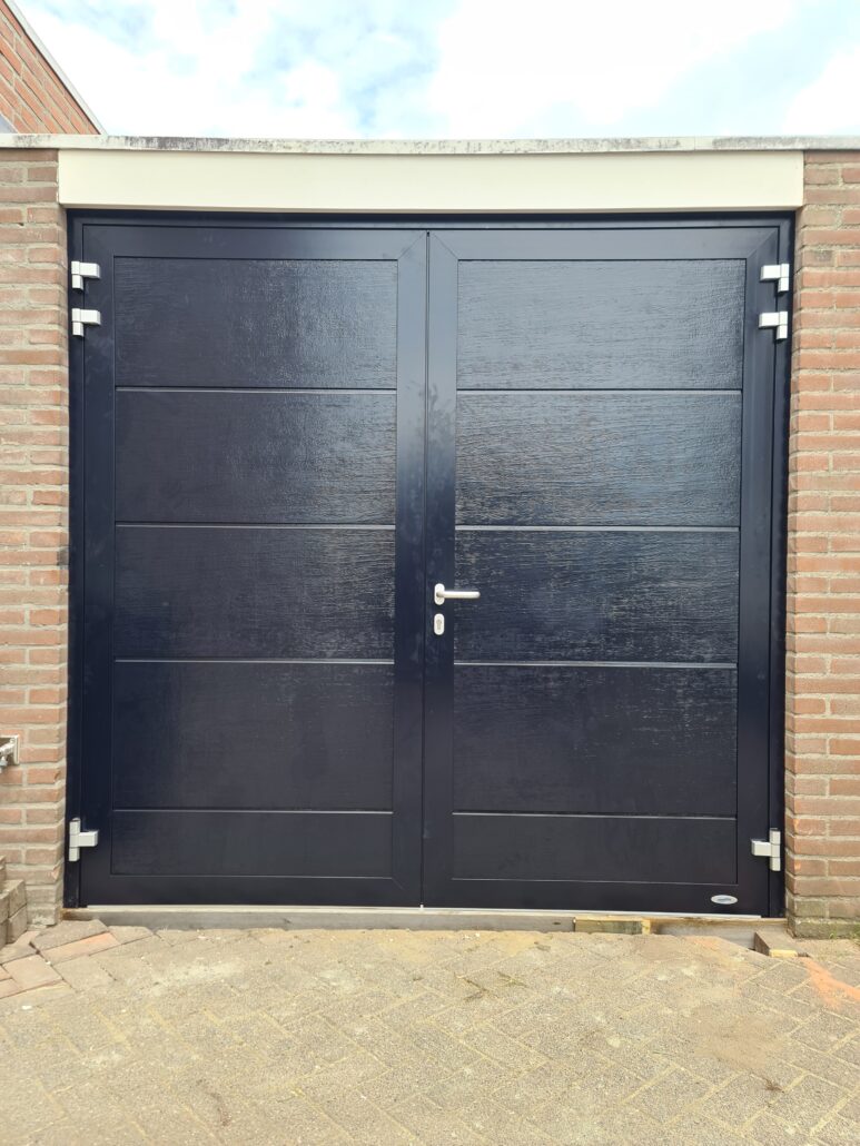 Duoport – Woodgrain – Vlak – RAL5004