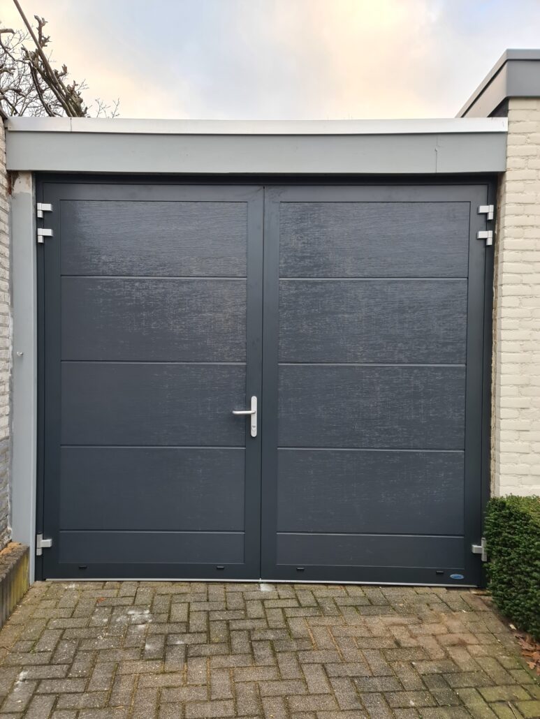 Duoport – Woodgrain – Vlak – RAL7016