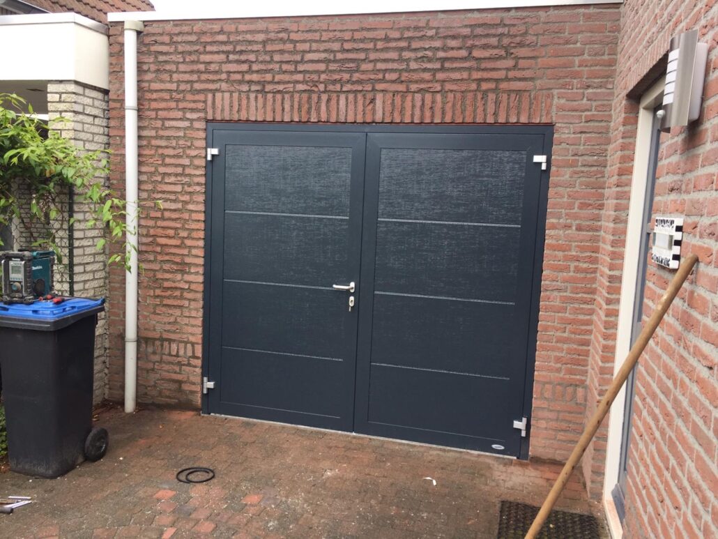 Duoport – Woodgrain – Vlak – RALkleur naar keuze